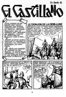 Extrait de En Garde ! (Panache, puis) -52- El Castillano - Le donjon de la demi-lune