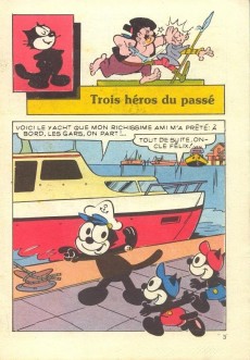 Extrait de Félix le Chat (2e Série - Editions du Château) -14- Trois héros du passé
