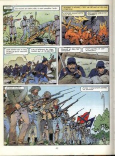 Extrait de Les grandes batailles de l'Histoire en bandes dessinées -8- La guerre de Sécession - De Bull Run à Appomattox