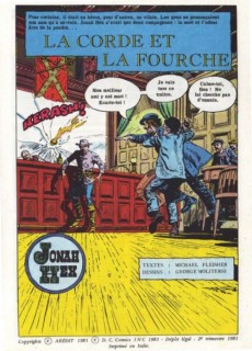 Extrait de Jonah Hex (1re Série - Arédit) -2- La corde et la fourche