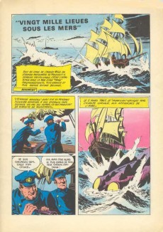 Extrait de Jules Verne en bande dessinée -2- Vingt mille lieues sous les mers
