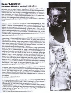 Extrait de (AUT) Lécureux, Roger - L'homme aux 40000 planches
