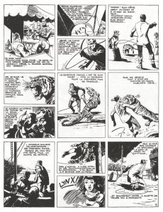 Extrait de Lynx blanc (Gillon) -2a2008- Aventures dans la brousse