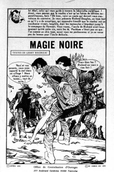 Extrait de Le manoir des fantômes (1re série - Arédit - Comics Pocket)  -10- Magie noire