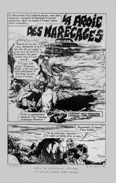 Extrait de Le manoir des fantômes (1re série - Arédit - Comics Pocket)  -21- La proie des marécages