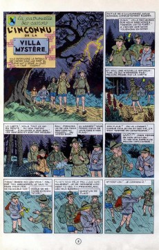 Extrait de La patrouille des Castors -3- L'Inconnu de la Villa Mystère