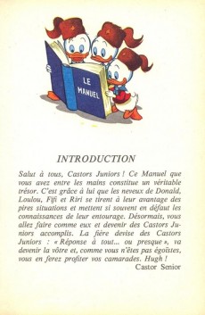 Extrait de Manuel des Castors Juniors - Tome 1