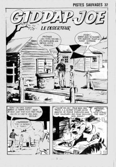Extrait de Pistes sauvages (Aventures et Voyages) -32- Giddap Joe - Le déserteur