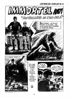 Extrait de Les rois de l'exploit (Aventures et Voyages) -41- Immortel Andy - 
