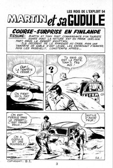 Extrait de Les rois de l'exploit (Aventures et Voyages) -54- Martin et sa Gudule - Course-surprise en Finlande