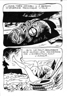 Extrait de Série Bleue (Elvifrance) -16- Le spasme de l'au-delà