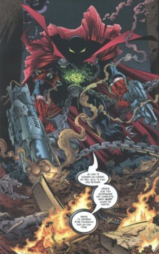 Extrait de Spawn (Delcourt) -3- Réflexion