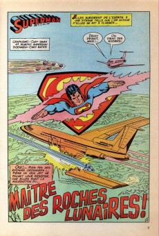 Extrait de Superman Bimestriel (Sagédition) -4- Maitre des roches lunaires