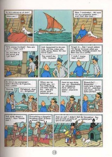 Extrait de Tintin (The Adventures of) -4b- Cigars of the Pharaoh