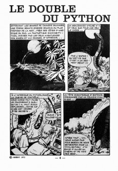 Extrait de Vengeur (2e Série - Arédit - Comics Pocket) -3- Le double du python