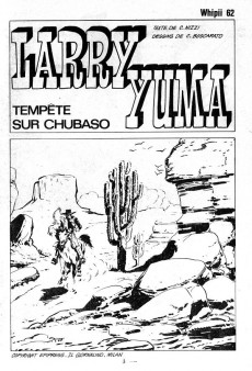 Extrait de Whipii ! (Panter Black, Whipee ! puis) -62- Larry Yuma - Tempête sur Chubaso