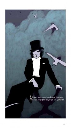 Extrait de BD Ciné -6- Marlene Dietrich