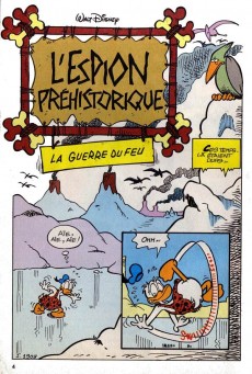Extrait de Mickey Parade -171- Donald rallume la guerre du feu