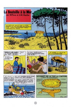 Extrait de La patrouille des Castors -5- La bouteille à la mer