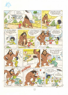 Extrait de Le scrameustache -17- Les Galaxiens s'en vont en gags