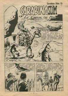 Extrait de Carabina Slim -75- Le cheval de fer