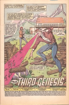 Extrait de X-Factor Vol.1 (1986) -1- Baptism of fire - Third genesis