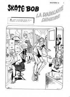 Extrait de Skaters (Aventures et Voyages) -12- Skate Bob - La diabolique demeure
