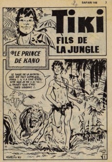 Extrait de Safari (Aventures et Voyages) -146- Tiki - Le prince de Kano