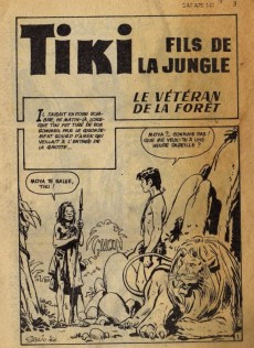 Extrait de Safari (Aventures et Voyages) -141- Tiki - Le vétéran de la forêt