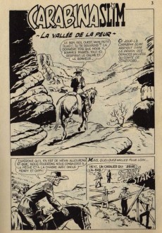 Extrait de Carabina Slim -61- La vallée de la peur
