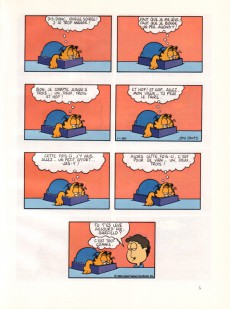 Extrait de Garfield (Dargaud) -12- Fainéant et gourmand