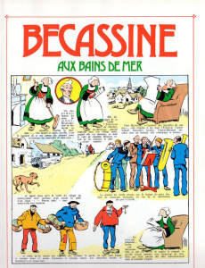 Extrait de Bécassine -18c1980- Bécassine aux bains de mer