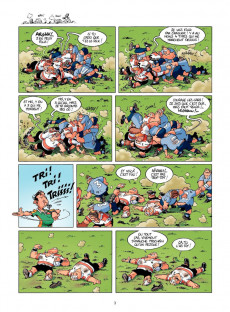 Extrait de Les rugbymen -8- En face, ils ont 15 bras et 15 jambes, comme nous !