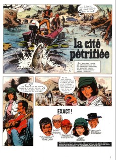 Extrait de Bruno Brazil -4a- La cité pétrifiée