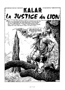 Extrait de Kalar (Impéria) -12- La justice du lion