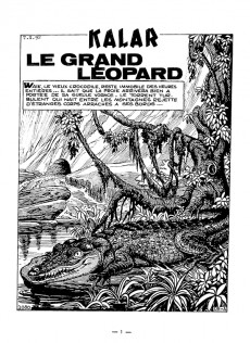 Extrait de Kalar (Impéria) -16- Le grand léopard