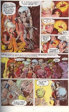 Extrait de ElfQuest / La Fantastique Quête des elfes / Le Pays des elfes -2- Attaque au pays sans larmes