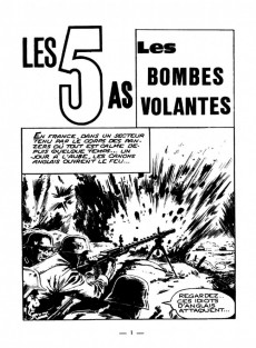 Extrait de Les 5 As (Impéria) -14- Les bombes volantes