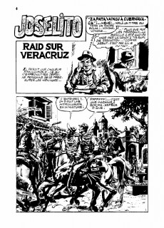 Extrait de Joselito (Aventures et Voyages) -3- Raid sur Veracruz