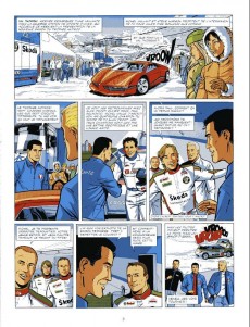 Extrait de Michel Vaillant -43Pub- Duel sur glace
