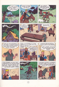 Extrait de Johan et Pirlouit -2a1968'- Le maître de Roucybeuf