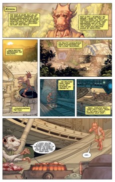 Extrait de Star Wars : Dark Times (2006) -16- Blue harvest #4