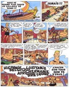 Extrait de Astérix (en espagnol) -30- El mal trago de Obélix