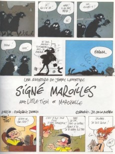 Extrait de Jimmy Laventure (Une aventure de) -2- Signé Maroilles