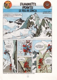 Extrait de Jeannette Pointu -1- Le fils de l'Inca