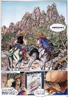 Extrait de Le temps des complots - L'or de Montserrat
