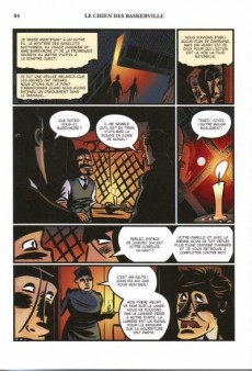 Extrait de Sherlock Holmes (Une histoire illustrée de)  -1- Le Chien des Baskerville