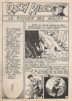 Extrait de Rocky Rider (Jeunesse et Vacances) -23- Le rocher des aigles