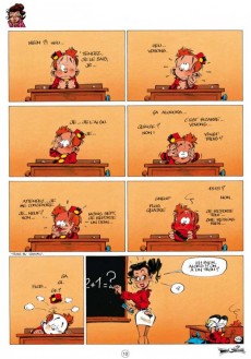 Extrait de Le petit Spirou présente... -3- Ma prof de calcul