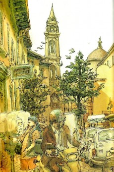 Extrait de (AUT) De Crécy -6- Florence - Itinéraires